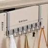 Perchero de Ropa con Gancho para Colgar en la Puerta, Colgador de Ropa de Pared para Dormitorio, Estante de Almacenamiento para Baño con Adhesivo Fuerte sin Taladro