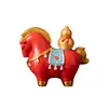 Zodiaco Año Nuevo Chino Caballo Set de Regalo Recuerdo Año del Caballo Pequeño Regalo Práctico Modelo Nuevo Planificación de Eventos Decoración de Regalo Caballo