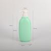 Frasco de loção para bebê de 500ml multi-cor pe frasco plano shampoo Banho dois em um frasco
