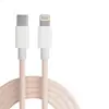 Adequado para Apple 15/14 Carregamento Rápido PD Cabo de Dados Trançado Tipo-C de Dupla Ponta Cabo de Carregamento para Celular 12W/20W