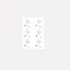 Pegatina de Tatuaje Minimalista de Estrella de Línea Fina, Patrón Mini en el Dorso de la Mano para Mujeres, Tatuaje Fresco e Impermeable