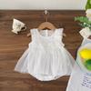 Mameluco con Mangas Abullonadas para Bebés Niñas con Lazo Grande y Falda de Tul, Atuendo de Princesa para Gatear de un Año, Mameluco de Invierno, Ropa Interior de Invierno