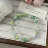 Pulseira Dupla de Círculo com Contas de Arroz Coloridas, Fofa e Fresca, a Primeira Escolha de Presente para Barracas de Feira Noturna, e a Joia de Mão Mais Popular
