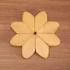 Tapete Aislante Estilo Molino de Viento Creativo Transfronterizo, Antiescarchaduras y Resistente a Altas Temperaturas, Decoraciones de Mesa para el Hogar, Posavasos y Salvamanteles de Alta Gama al por Mayor