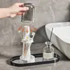 Juego de Vasos para Enjuague Bucal Doméstico Multifuncional a Prueba de Polvo Vaso para Cepillo de Dientes Cilindro para Cepillo de Dientes Soporte para Cepillo de Dientes Eléctrico Almacenamiento de Vasos para Lavar en Encimera