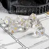 Conjunto de Dados para Jogo de Tabuleiro Dungeons and Dragons 7 Peças Multifacetados Padrão Dnd Rpg Dados Multifacetados Diamante