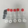 Válvula de escape de dos piezas para airlock de vino y cerveza caseros, válvula unidireccional, válvula de sello de agua de plástico, válvula de plástico