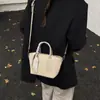 Moda Coreana Bolso Sencillo de Color Sólido Nuevo Estilo de Moda para Mujer Bolso Versátil de Hombro/Axila Bolso Tote Tipo Cubo