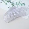 Pinza de Agarre con Forma de Calabaza Colorida Galvanizada para Gran Volumen de Cabello Pinza para el Cabello de Múltiples Rizos Parte Trasera de la Cabeza de Mujer Nuevo Pinza de Tiburón de Gama Alta