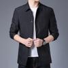 2025 Nueva Chaqueta Moda Hombre Chaqueta de Alta Gama Delgada Casual Chaqueta de Primavera y Otoño para Hombre Tendencia Estilo Coreano