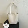 Bolsa Feminina com Padrão Trançado 2026 Nova Tendência de Verão High-End Leve Luxo Vintage Bolsa de Ombro para o Trabalho Bolsa Saco
