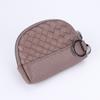 2026 Bolso Nuevo para Mujer Cartera Tejida Hecha a Mano Billetera Sencilla para Monedas Billetera de Piel Sintética Bolso Pequeño con Cremallera para Cosméticos