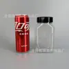 Botella de Condimentos Transparente de Forma Irregular de 200 ml con Tapa abatible Frasco de Sésamo Botella de Condimentos Transparente de PET de Forma Irregular con Tapa Giratoria Botella de Polvo para Condimentos