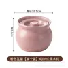 Olla de Barro Comercial Nanchang Olla para Estofado Olla para Sopa Olla para Estofado Sellada con Agua con Tapa para Cocer Arroz al Vapor, Asar Té con Leche, Olla de Cerámica, Porcelana Blanca