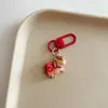 Colgante Rojo para el Año del Caballo, Pequeño Regalo de Año Nuevo, Llavero, Regalo "Hazte Rico al Instante", Artículo Creativo, Decoración para Mochila