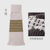 Polainas de Otoño e Invierno Térmicas de Punto Grueso para Mujer, Modernas, Adelgazantes, Versátiles, Calcetines para Pantorrilla, Cubrepiernas Gruesos Grises para Botas de Nieve