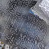 Pegatinas Adhesivas Huecas para Uñas, Pegatinas Francesas con Spray para Uñas, Pegatinas Auxiliares Transparentes de Doble Uso, Herramientas para Uñas