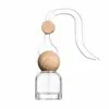 Venta al por mayor del fabricante Colgante de fragancia para coche de 10 ml Botella vacía Adecuado para decoración de coche Botella de perfume en stock Botella de vidrio