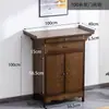 Altar para Uso Doméstico, Gabinete del Dios de la Riqueza, Gabinete de Pie, Santuario, Mesa de Buda Bodhisattva, Nuevo Gabinete de Buda Estilo Chino, Mesa de Ofrendas, Nicho Budista