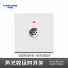 Painel de interruptor de placa grande ultrafino fosco branco creme uma abertura controle simples tomada de cinco furos embutida 86 duas aberturas controle duplo atacado