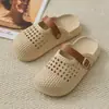 Zapatos con Agujeros Lidani Boken para Mujer 2026 Nuevos de Verano para Exteriores Transpirables Antideslizantes para Interiores y Hogar para Mujer