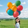 Cenário de Decoração de Aniversário com Balões Digitais para Meninos e Meninas, Adereços de Foto para Atmosfera de Aniversário de 3 Anos para Bebês e Crianças ao Ar Livre
