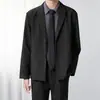 Traje de Chaqueta con Hombrera Estilo Maduro Ligero para Hombre de Gama Alta Ajustado Traje Único Casual Negocios Casual Formal Profesional Traje Pequeño