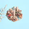 Imán de Nevera Metálico de la Ciudad de Chongqing Souvenirs Culturales y Creativos de Turismo Atracciones Chinas Arquitectura Magnético Li Zibama Hongyadong