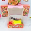 Série Sexta-Feira Maluca Massinha de Modelar Caseira Divertida Pizza Simulação de Pizza Forma de Pizza Não Grudento Brinquedo para Alívio de Estresse