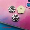 Internet Celebridade Chanel Estilo Cor Pérola Quadrado Olho de Gato Base Plana Resina Patch diy Hairpin Headband Acessórios para Celular