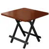 Mesa de Jantar Dobrável para Uso Doméstico, Aluguel Simples, Barraca Portátil, Pequena Mesa de Jantar ao Ar Livre, Mesa Pequena