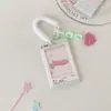 Hisocute Original Tarjetero para Perseguir Estrellas Funda para Exhibición de Polaroid de Tres Pulgadas Colgante Tarjeta de Estudiante de Campus Tarjeta de Comida Funda Protectora