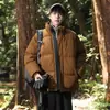 26 estilos de chaquetas de algodón de invierno para tallas grandes para hombre, abrigos de moda con cuello de béisbol, chaquetas de invierno casuales engrosadas