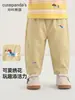 Ropa Infantil Panda Kaka Pantalones de Algodón Puro para Bebé Pantalones Largos de Otoño para Niños Pantalones Casuales para Niñas Pantalones Tejidos para Niños
