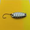 Señuelo Metal Spinnerbait Señuelo Vibratorio Plano con Anzuelo Único, Spinnerbait Biónico Reflectante para Agua Dulce Lanzamiento a Larga Distancia