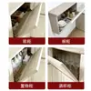 Bisagra Abatible de 45 Grados para Conexión de Puerta de Mueble de Gabinete de Lavabo, Bisagra Abatible con Amortiguador Hidráulico