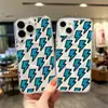 Adequado para Apple 17Promax Capa de Celular Magnética Azul Lightning de Tela Cheia Iphone17 Capa Dura 16 Nicho
