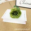 Flor artificial de rosa con diamante único adornos para el hogar sala de estar alto sentido decoración de arreglo floral para auditorio de bodas fabricantes al por mayor