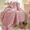 Cross-border Bubble Velvet Flanela Blanket Light Luxury Faux Fur Toscana Coelho Veludo Multi-funcional Office Blanket