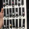 Fábrica de Accesorios Personalizados de León de Piedra, Etiqueta de Correa Tejida, Cinturón de Cuerda, Etiqueta para Cabeza de Pantalón, Cinturón de Cuerda, Etiqueta de Cuero Xufengm