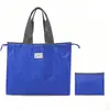 Bolsa de Maternidade Grande Capacidade Bolsa Tote Dobrável Feminina Bolsa de Compras de Supermercado Bolsa de Armazenamento de Viagem Bolsa de Compras Portátil Estilosa