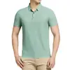 Camisa Polo Sin Costuras de Talla Grande para Hombre, Polo de Cuello Campana, Manga Corta de Negocios, Talla 8XL para Hombre, Comercio Exterior Transfronterizo, Logotipo Personalizado