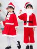 Ropa de Papá Noel transfronteriza para hombres y mujeres, ropa infantil, ropa de lana navideña, ropa infantil, ropa de vestir