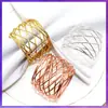 Anillo de servilleta de alambre de metal para vajilla de hotel, hebilla de servilleta, anillo de servilleta, anillo de tela con boca simple, fabricantes al por mayor