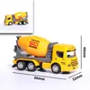 Juguetes de Autos de Aleación para Niños Vehículos de Ingeniería Metálicos Excavadoras Vehículos de Saneamiento Urbano y Tráfico Modelo de Coche Adornos Regalos