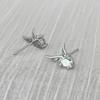 Nuevos Pendientes de Alas de Ángel de Plata Esterlina S925 Estilo Frío Elegantes Personalizados de Alta Gama Pendientes de Moda Pendientes de Alas de Mariposa