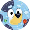 Nuevas Banderas de Cumpleaños con Tema de Fiesta de Bluey, Platos de Papel, Vasos de Papel, Vajilla Desechable con Temática de Dibujos Animados, Cuchillos, Tenedores y Cucharas