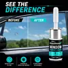 Pegamento Reparador de Cristales de Coche Kineshinex, Agente Reparador de Grietas en Parabrisas Delantero, Relleno para Grietas Tipo Ojo de Buey y Abolladuras Pequeñas