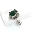 Estilo Japonés y Coreano Ins Personalizados Moda Retro Redondos Zirconia Pendientes Nicho Alta Gama Unisex Pendientes Pendientes