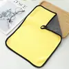 Toalha Pendurada para Carro, Pano de Limpeza de Carro Absorvente Multifuncional, Pano de Limpeza Doméstica de Dupla Face Sem Fiapos, Pano de Secagem Rápida